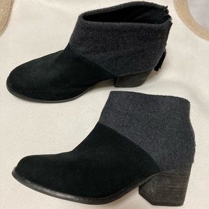 Toms Leila Wool Suede Bootie